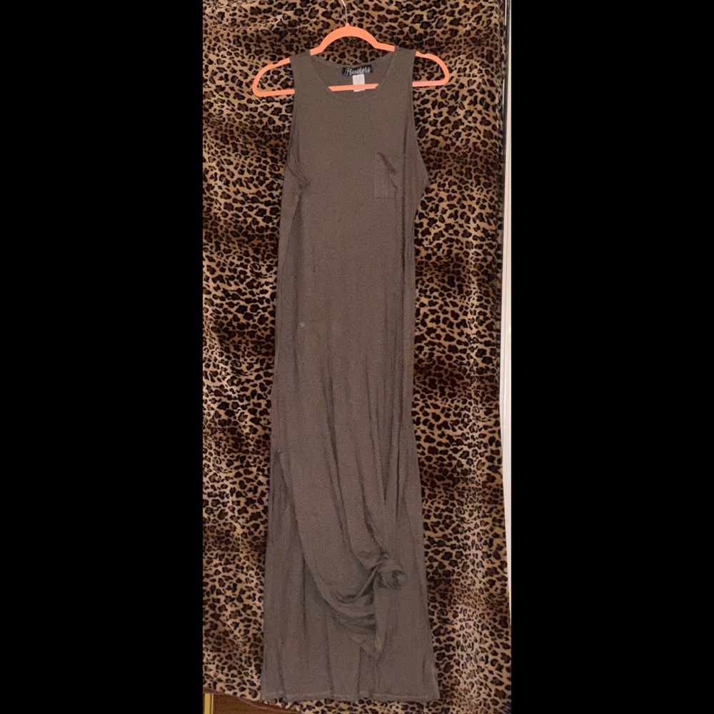 Olive Split dress